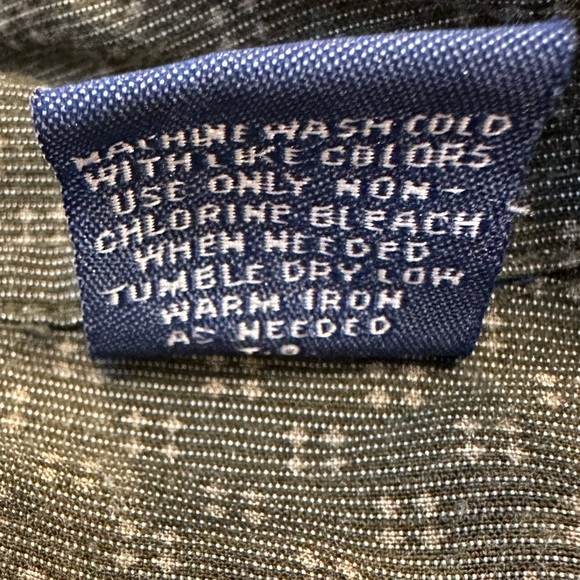 Campia Mens Modern Fit Long Sleeve Printed Button-Down Shirt 3XLT - Picture 4 of 4